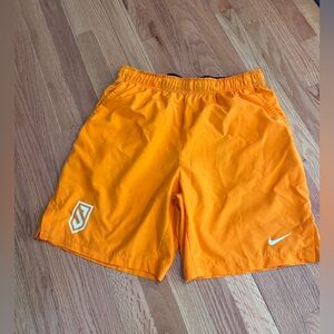 Nike Men's Athletic Shorts in Vibrant Orange